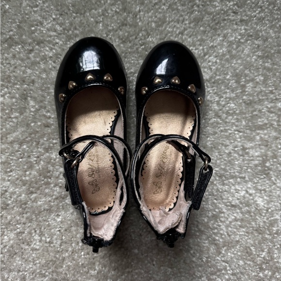 Black Patent Leather Mary Jane Shoes - Picture 2 of 8